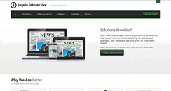 Desktop Screenshot of jaspin.com